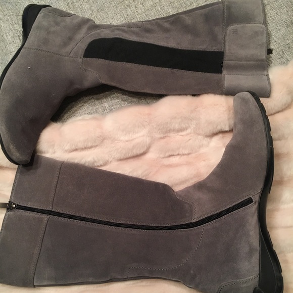 Paul green 8.5 women’s gray boots - Picture 1 of 8